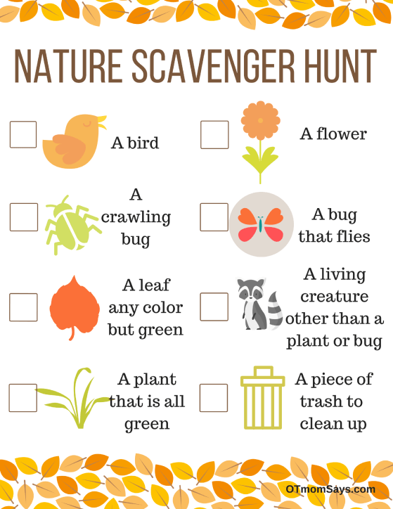 Nature Scavenger Hunt