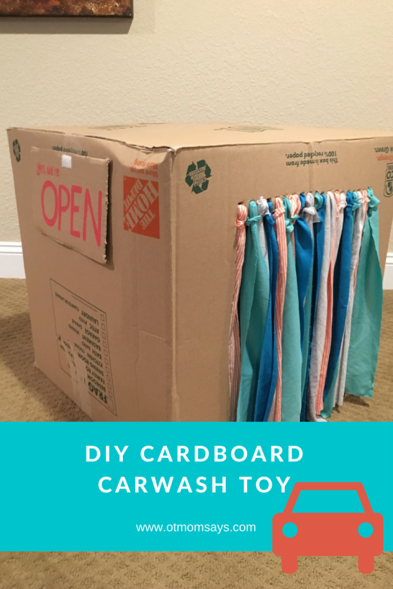 DIY CardboardCarwash Toy