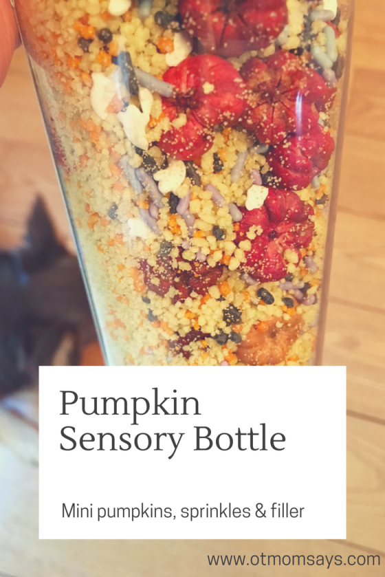 Pumpkin Sensory Bottle